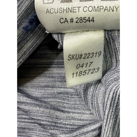 FJ FootJoy Polo Shirt Mens Size Lg Gray Golf Casual Short Sleeve The Woodlands‎ - Picture 6 of 9